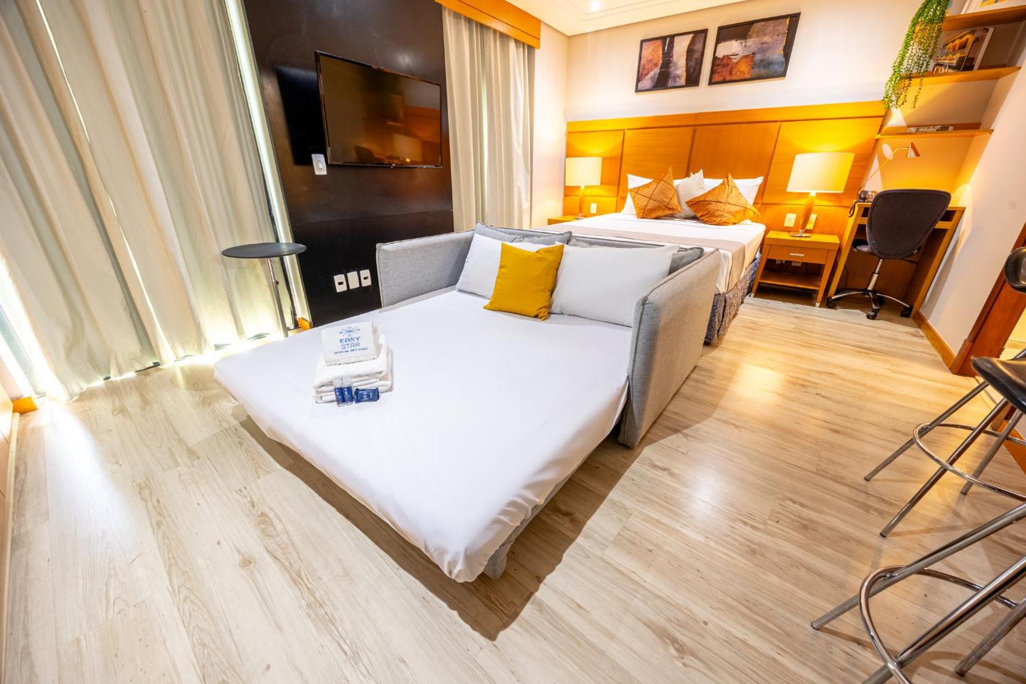 Easy Star - Charmoso Flat C/vaga No Coracao Do Itaim Bibi - Li01i Apartamento