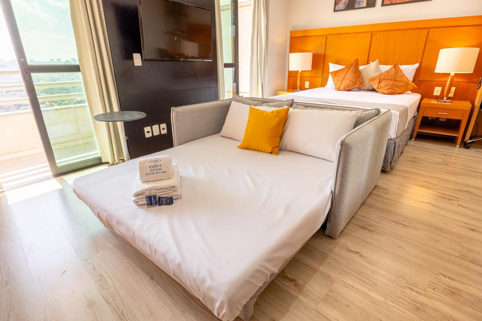 Easy Star - Charmoso Flat C/vaga No Coracao Do Itaim Bibi - Li01i São Paulo